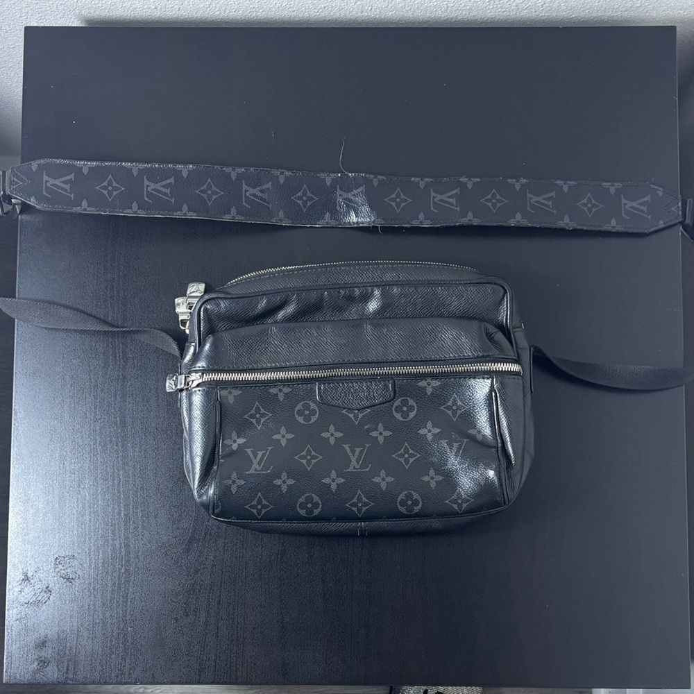 Black Designer Crossbody Bag